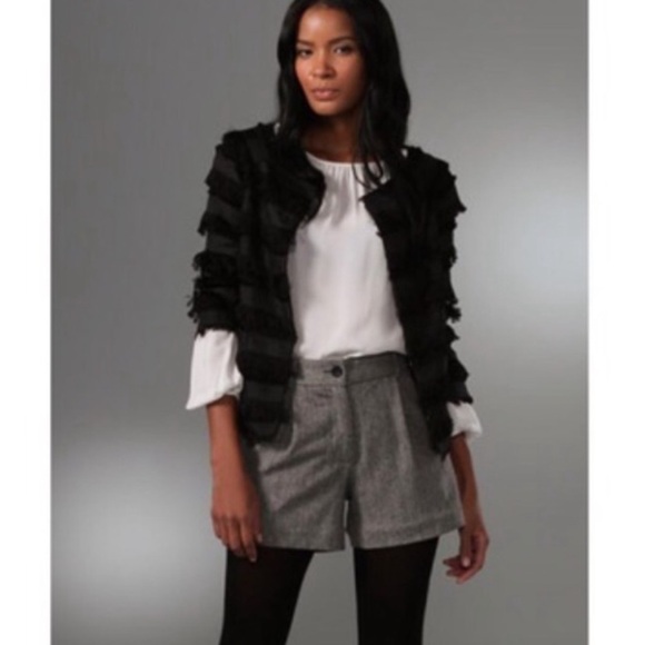 Elizabeth and James Fringe Wool Sunday Jacket - S - Picture 16 of 16